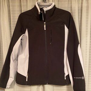 Free Country Authentic Lifestyle Jacket Medium Black Grey